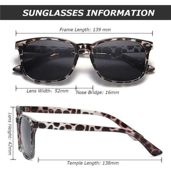 Polarized Sunglasses for Women Classic Retro Style 100% UV Protection main image 7